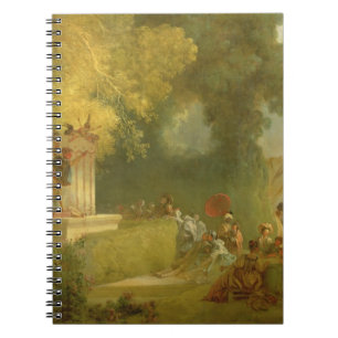 The Fete at Saint-Cloud, detail of the Puppet Show Notebook