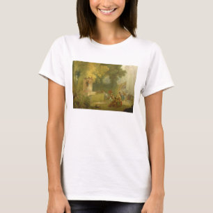 The Fete at Saint-Cloud, detail of the Puppet Show T-Shirt
