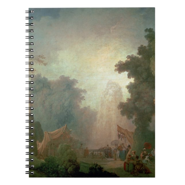The Fete at Saint-Cloud (oil on canvas) (for detai Notebook (Front)