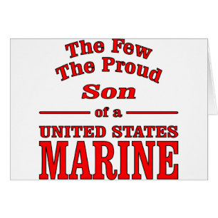 The Few The Proud Son Of A United States Marine