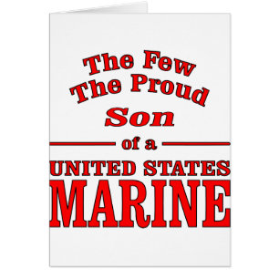 The Few The Proud Son Of A United States Marine