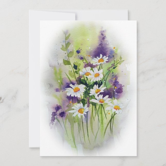 The Field Bouquet Thank You Card (Front)