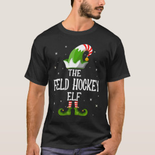 The Field Hockey Elf Family Matching Group Christm T-Shirt
