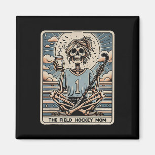 The Field Hockey Mom Tarrot Card Magnet