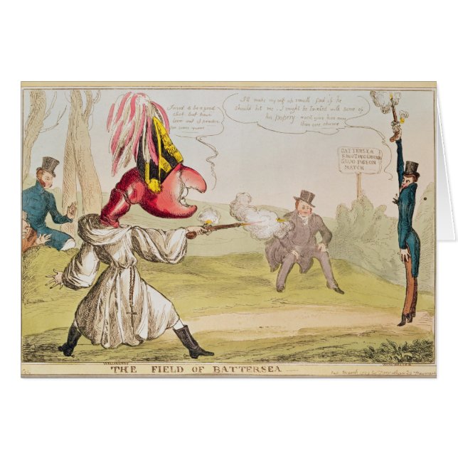 The Field of Battersea, 1829 (Front Horizontal)