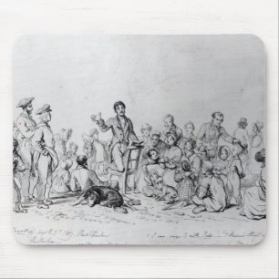 The Field Preacher, 1837 Mouse Mat
