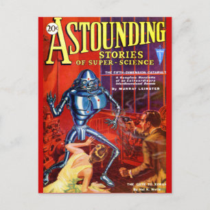 The Fifth Dimensional Catapult! Postcard