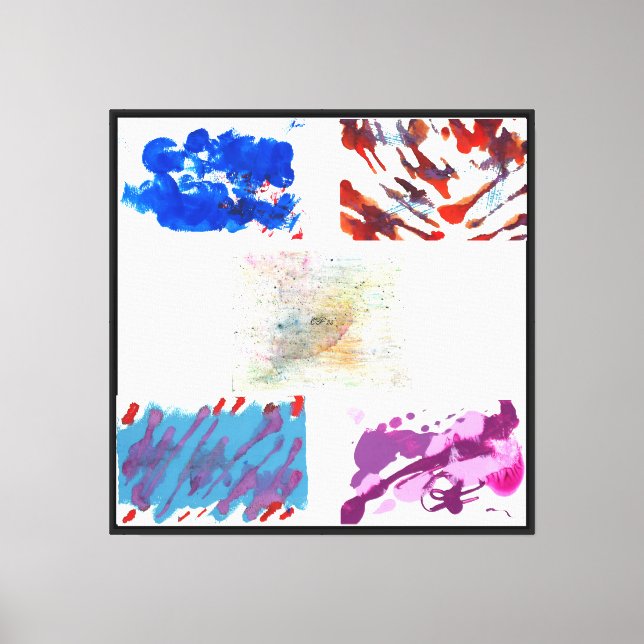 The Fifth Elementals Of Abstract Canvas Print (Front)