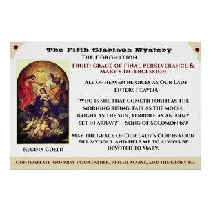 The Fifth Glorious Mystery Poster