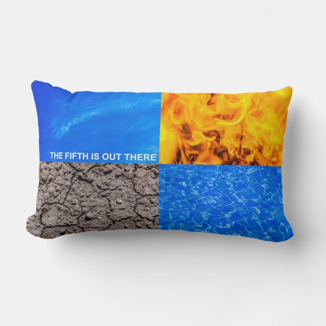 The Fifth Is Out There Lumbar Cushion (Front)