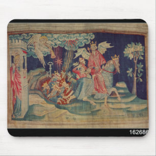The Fifth Trumpet and the Locusts Mouse Mat