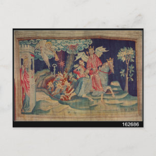 The Fifth Trumpet and the Locusts Postcard