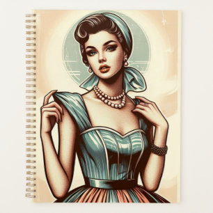 The fifties glamour women fashion, 50s skirts gift planner