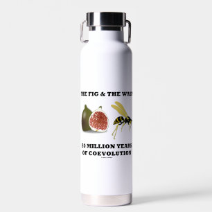 The Fig & The Wasp 80 Million Years Of Coevolution Water Bottle