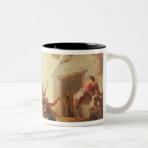 The Fight at the Venta Nueva, 1777 Two-Tone Coffee Mug