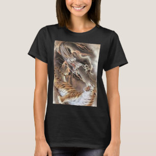 The fight between the dragon and the tiger T-Shirt