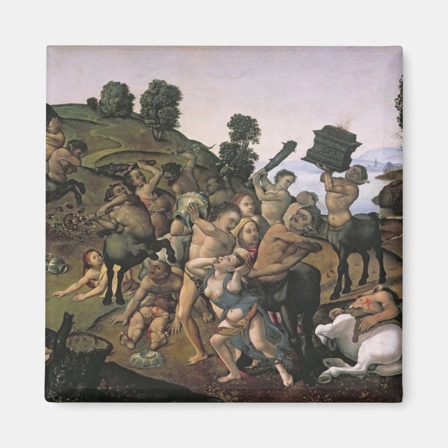 The Fight Between the Lapiths and the Centaurs Magnet (Front)