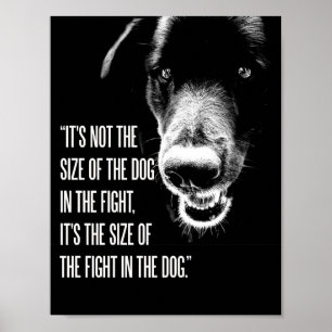 The Fight In The Dog Poster