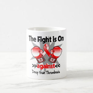 The Fight is On Against Deep Vein Thrombosis (DVT) Coffee Mug