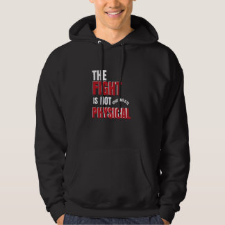 The Fight Is Spiritual  Faithful Warfare Reminder Hoodie
