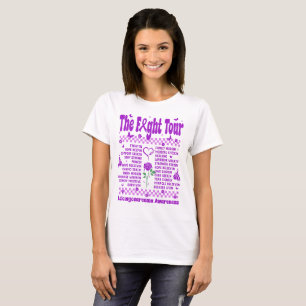 The Fight Tour Leiomyosarcoma Awareness T-Shirt