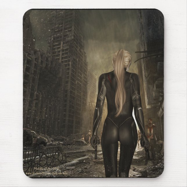 The Fighter Mouse Mat (Front)