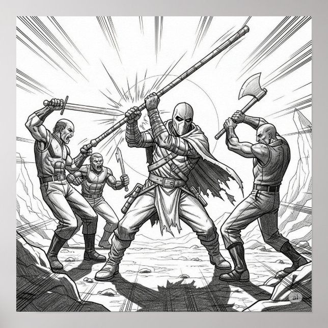 The Fighter Poster (Front)