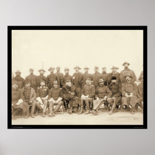The Fighting 7th Cavalry Officers SD 1891 Poster