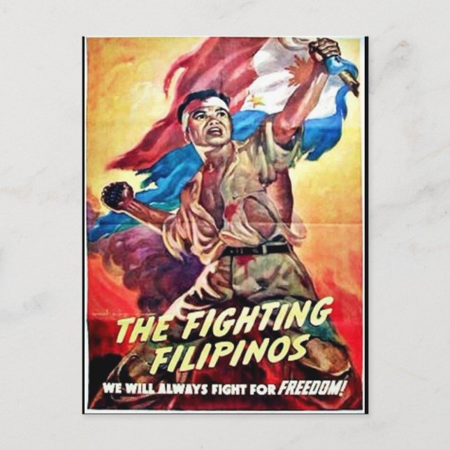 The Fighting Filipinos Postcard (Front)