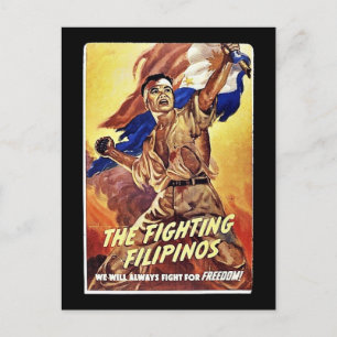 The Fighting Filipinos Postcard