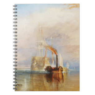 The Fighting Temeraire, by artist Turner, J. M. W. Notebook