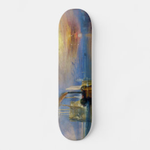 The Fighting Temeraire by J. M. W. Turner Skateboard
