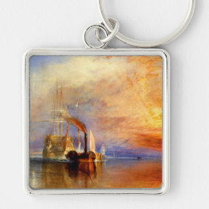 The Fighting Temeraire, J. M. W. Turner Key Ring