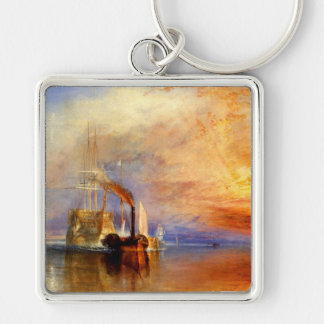 The Fighting Temeraire, J. M. W. Turner Key Ring