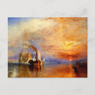 The Fighting Temeraire, J. M. W. Turner Postcard