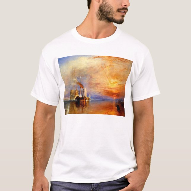The Fighting Temeraire, J. M. W. Turner T-Shirt (Front)