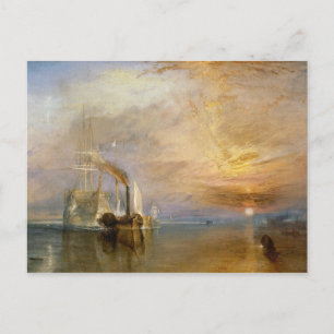 The "Fighting Temeraire" Tugged Postcard