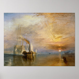 The "Fighting Temeraire" Tugged Poster