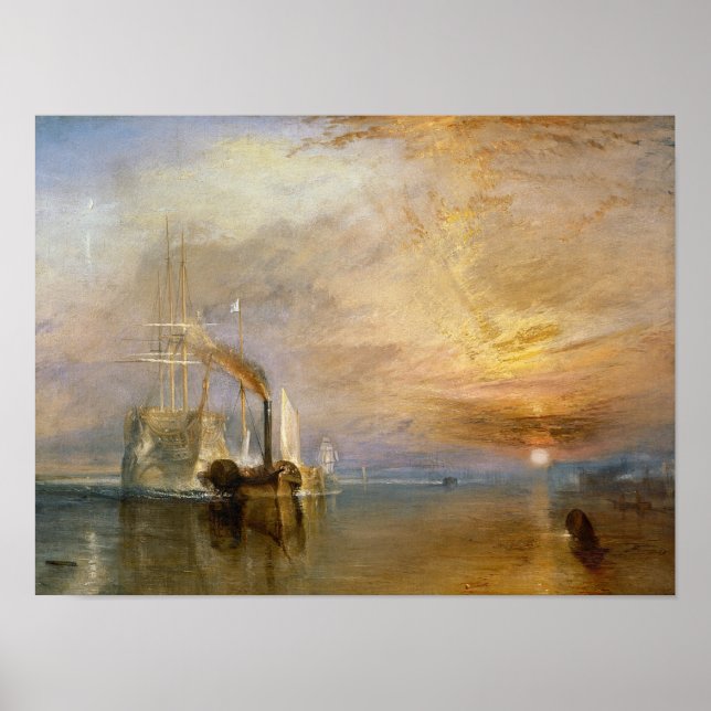 The "Fighting Temeraire" Tugged Poster (Front)