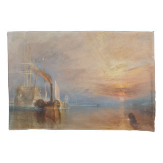 The Fighting Temeraire Turner Sunset Seascape Pillowcase
