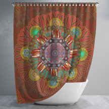 The Filter Floral Red of Squire Manipur Mandala