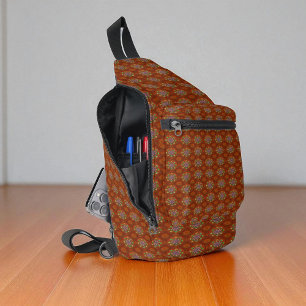 The Filter Floral Red of Squire Manipur Mandala Sling Bag