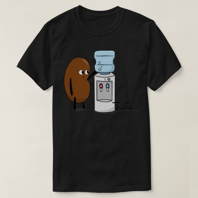 The Filter Kidney Happy Organs T-Shirt (Design Front)