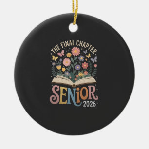The Final Chapter Senior 2026 Graduation Blossom Ceramic Tree Decoration