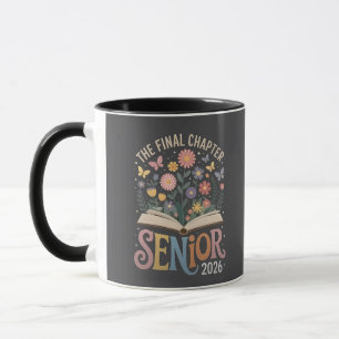 The Final Chapter Senior 2026 Graduation Blossom Mug