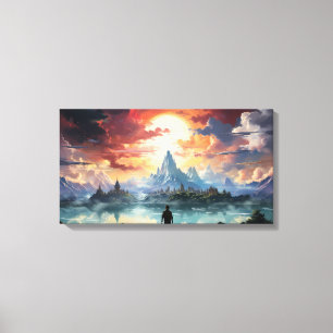 The Final Destination Reached Canvas Print