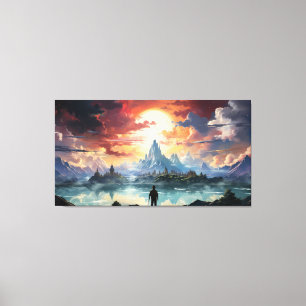 The Final Destination Reached Canvas Print