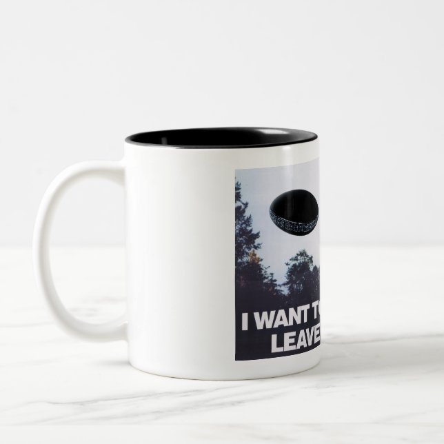 The Final Fall of Man: The Coffee Cup! Two-Tone Coffee Mug (Left)