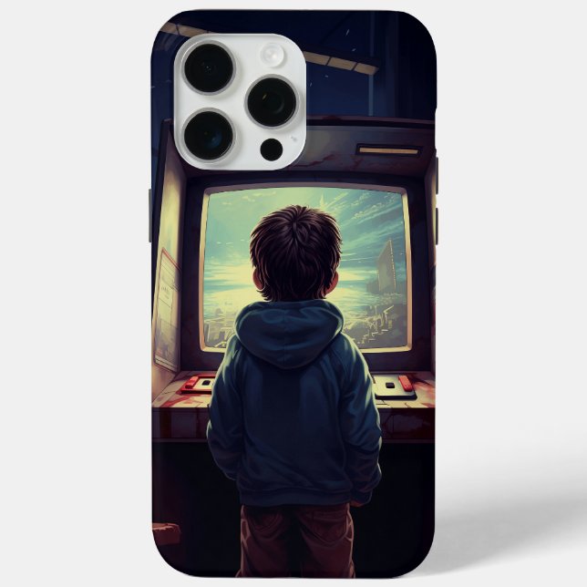 The Final Level | A Retro Arcade Dream Case-Mate iPhone Case (Back)