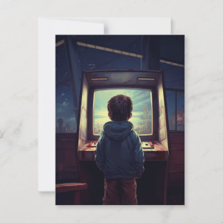 The Final Level | A Retro Arcade Dream Postcard